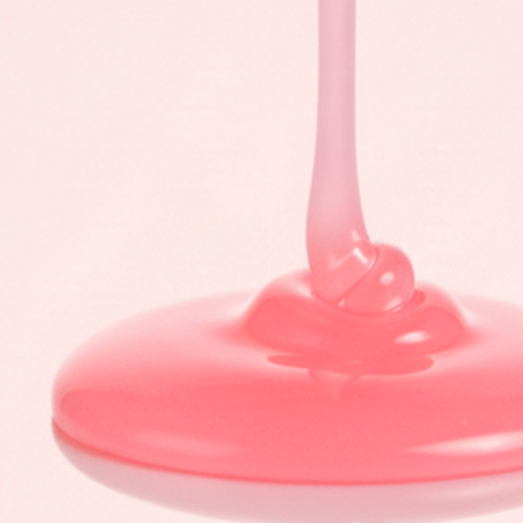 Close-up of pink product with a white background