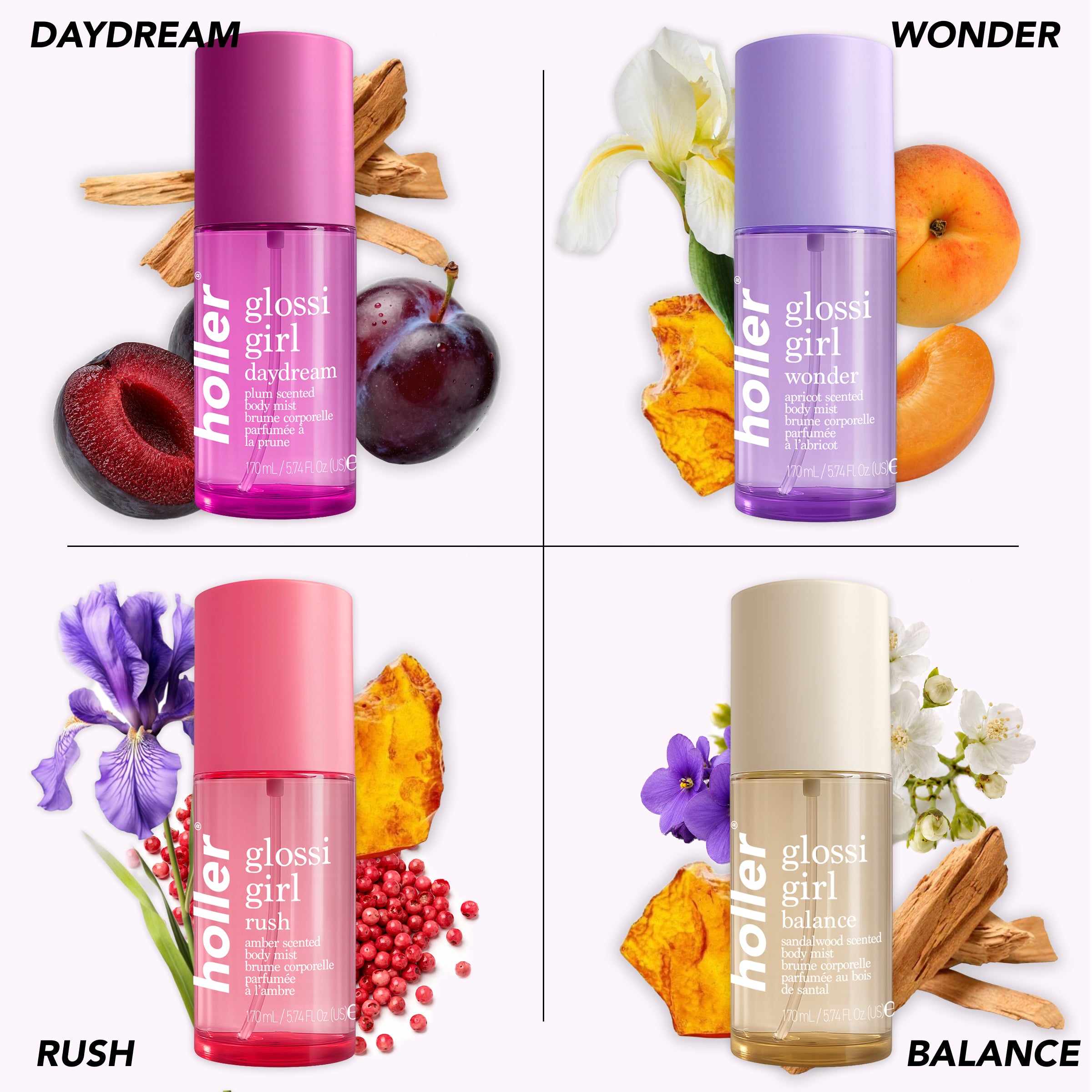 Glossi Girl Wonder Body Mist